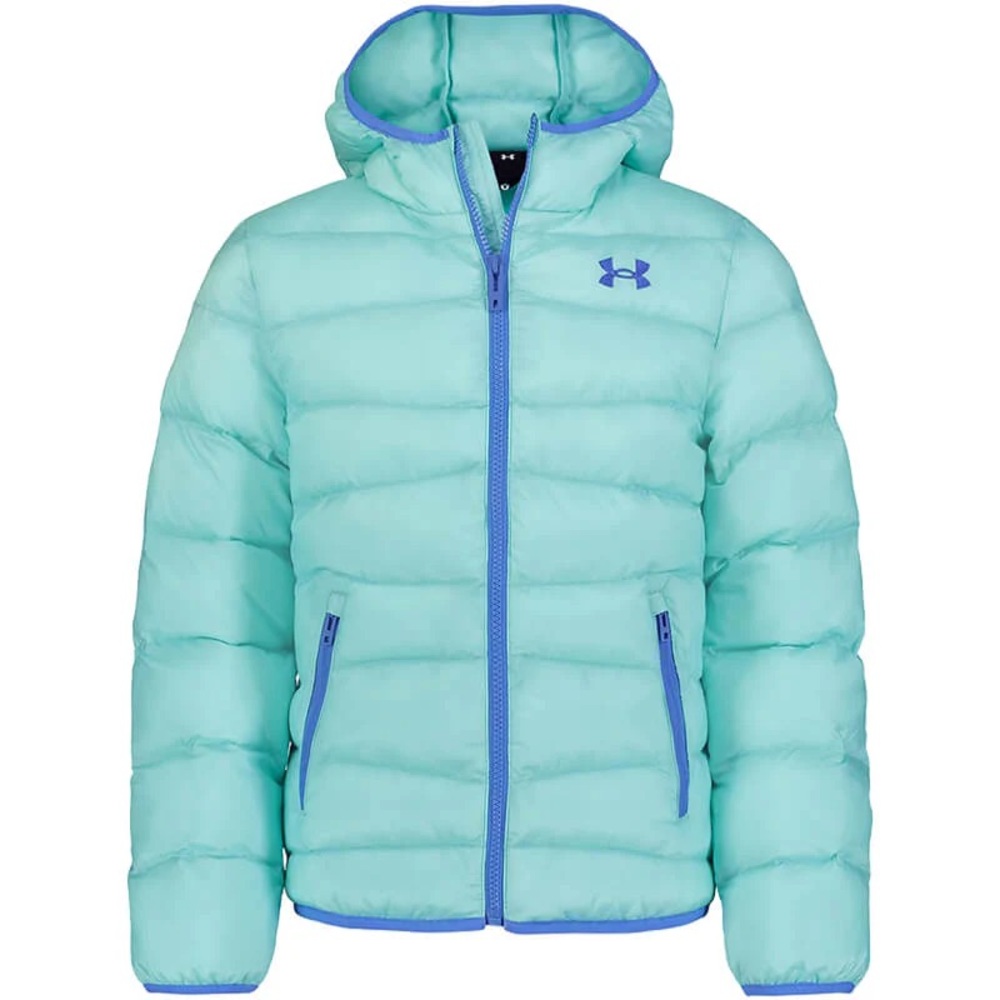 Under Armour Little Girls 5 Puffer Jacket with Hood Winter Coat Girl Puffy